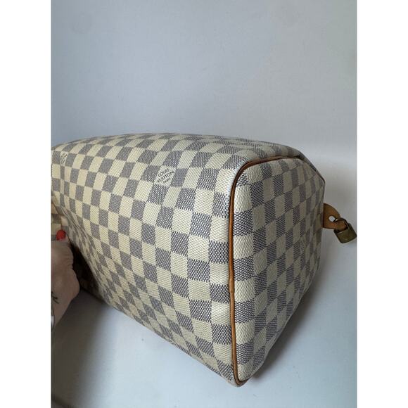 Louis Vuitton Speedy 30 Damier Azur- 2017 - Picture 12 of 15